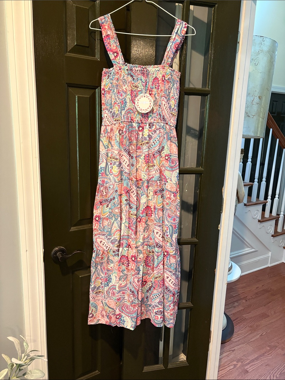 Umgee Multi-Color Paisley Maxi Dress